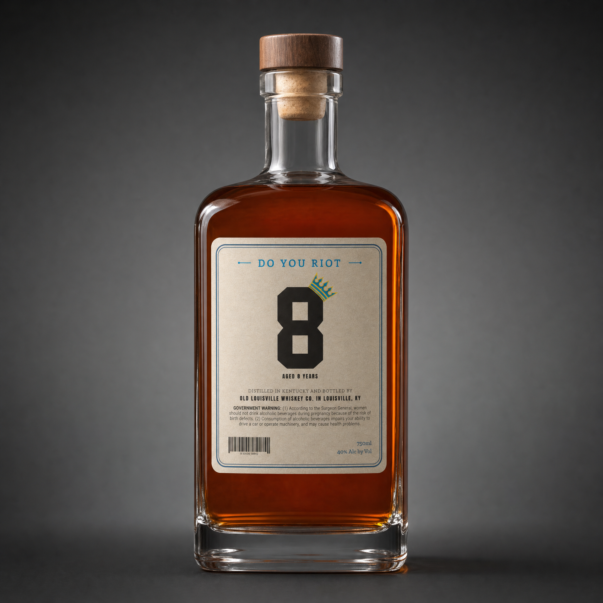 Roaring Riot — back label